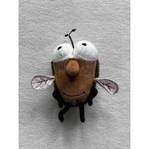 MerryMakers Fly Guy Plush Doll Scholastic Kids 6" Brown Iridescent Wing Book Toy